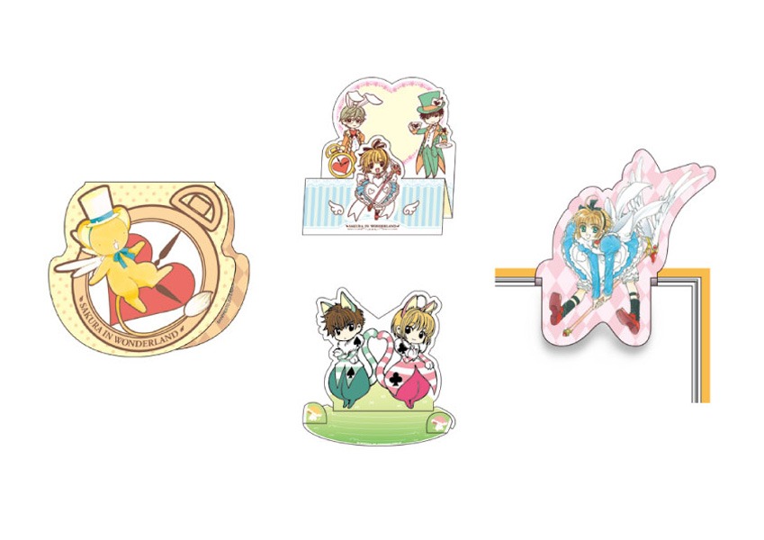 H賞の「しかけ付きメッセージカード&ステッカーセット」のイメージ図。 (c)CLAMP・ShigatsuTsuitachi CO.,LTD./講談社