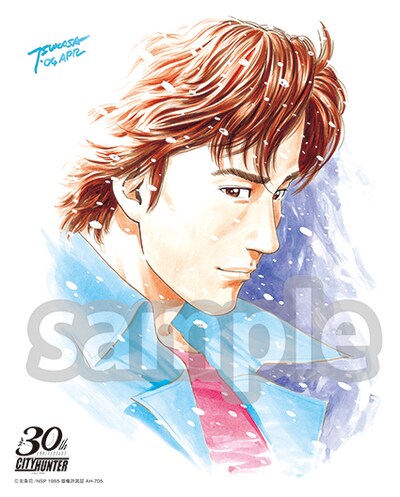 「キャンバスアートF3」は3240円。(c)北条司/NSP 1985 版権許諾証 AH-705