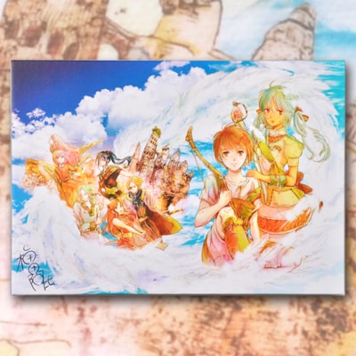 「クジラの子らは砂上に歌う」キャンバスパネル