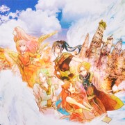 「クジラの子らは砂上に歌う」キャンバスパネル