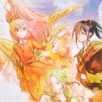 「クジラの子らは砂上に歌う」キャンバスパネル