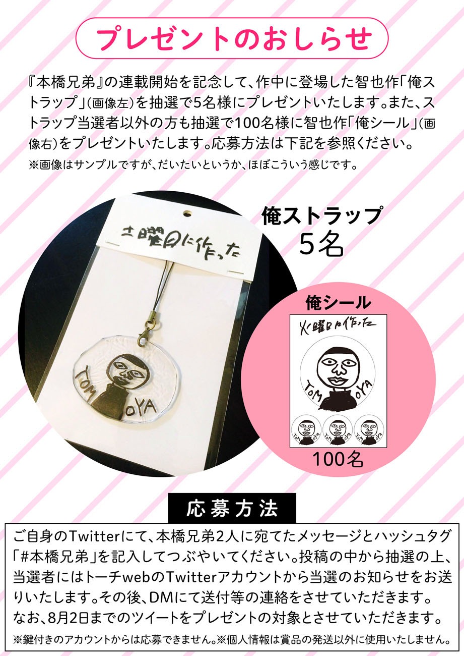 プレゼントの詳細。