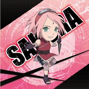 クッションカバーの1種（サクラ）(c)岸本斉史 スコット/集英社・テレビ東京・ぴえろ (c)劇場版 NARUTO 製作委員会 2014