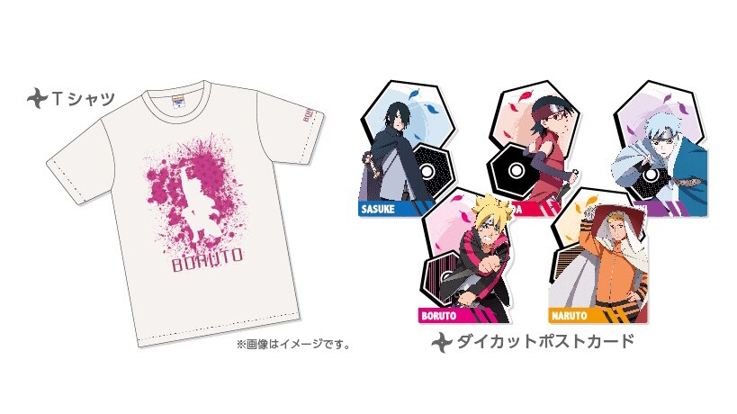 映画「BORUTO」公開記念のストアに、中忍試験モチーフのアトラクション
