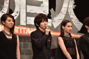 左から桜庭ななみ、本郷奏多、水原希子。