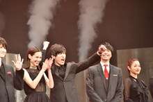 水原希子、三浦春馬、長谷川博己。