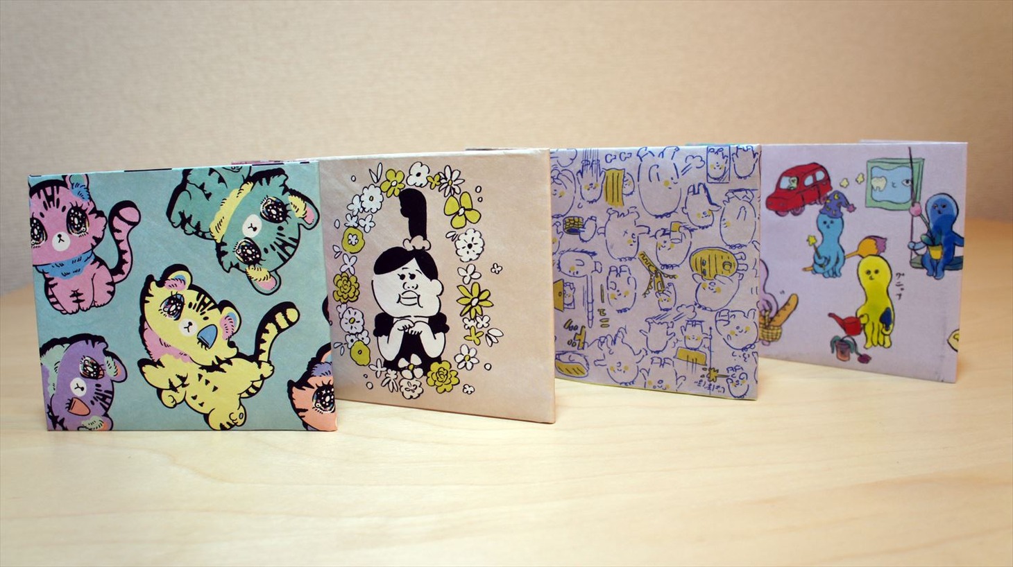 WALLIEの第1弾ラインナップ。