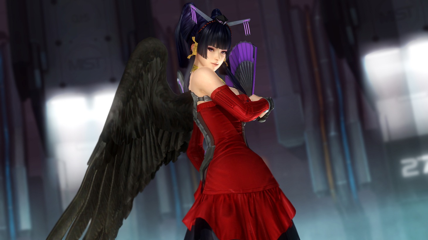 若木民喜デザインコスチューム（女天狗） (c)2012-2015 コーエーテクモゲームス Team NINJA All rights reserved. Akira, Sarah, Pai, Jacky characters (c)SEGA. Virtua Fighter is either a registered trademark or trademark of SEGA Corporation.