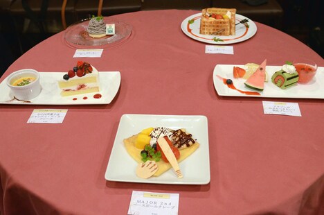 「少年サンデーカフェ」にて提供されるフードメニュー。