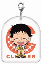 I賞：ぐんぐんクライマープレートチャーム（全6種）のうち1種。 (c)渡辺航 (週刊少年チャンピオン) /弱虫ペダルGR製作委員会