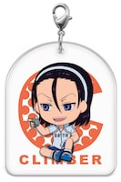 I賞：ぐんぐんクライマープレートチャーム（全6種）のうち1種。 (c)渡辺航 (週刊少年チャンピオン) /弱虫ペダルGR製作委員会