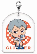 I賞：ぐんぐんクライマープレートチャーム（全6種）のうち1種。 (c)渡辺航 (週刊少年チャンピオン) /弱虫ペダルGR製作委員会