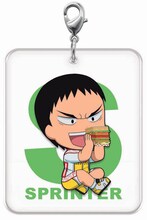 J賞：すいすいスプリンタープレートチャーム（全6種）のうち1種。 (c)渡辺航 (週刊少年チャンピオン) /弱虫ペダルGR製作委員会