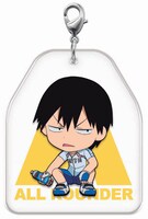 K賞：びゅんびゅんオールラウンダープレートチャーム（全6種）のうち1種。 (c)渡辺航 (週刊少年チャンピオン) /弱虫ペダルGR製作委員会