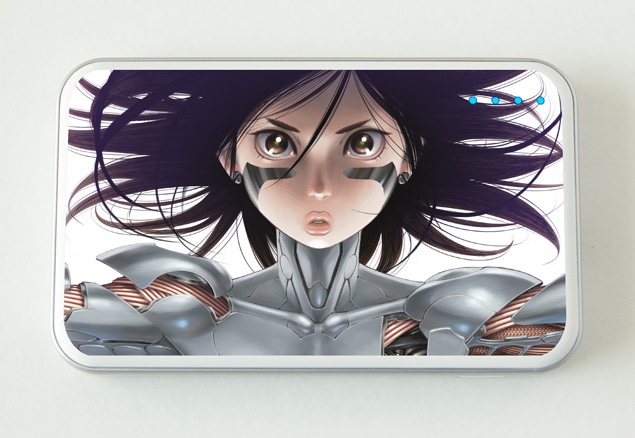 「銃夢火星戦記」のモバイルバッテリー。