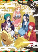 外箱のイラスト。(c)久米田康治・ヤス・講談社／女子落語協会 (c)久米田康治・ヤス・講談社／女子落語芸術協会