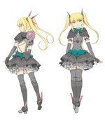 若木民喜によるマリーのデザイン画。(c)2012-2015 コーエーテクモゲームス Team NINJA All rights reserved. Akira, Sarah, Pai, Jacky characters (c)SEGA. Virtua Fighter is either a registered trademark or trademark of SEGA Corporation.