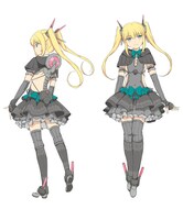 若木民喜によるマリーのデザイン画。(c)2012-2015 コーエーテクモゲームス Team NINJA All rights reserved. Akira, Sarah, Pai, Jacky characters (c)SEGA. Virtua Fighter is either a registered trademark or trademark of SEGA Corporation.