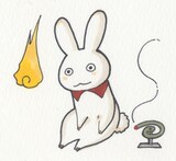TONOによる通称「呪いのウサギ」。