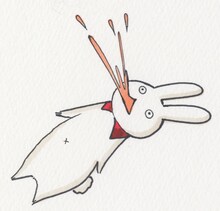 TONOによる通称「呪いのウサギ」。