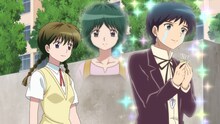 アニメ「境界のRINNE」より。中央が桜の母。(c)高橋留美子・小学館／NHK・NEP・ShoPro