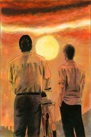 「佐藤先生」のイラスト。