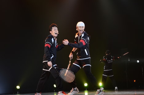 諒太郎演じる桜井雅也、中村太郎演じる石田鉄。