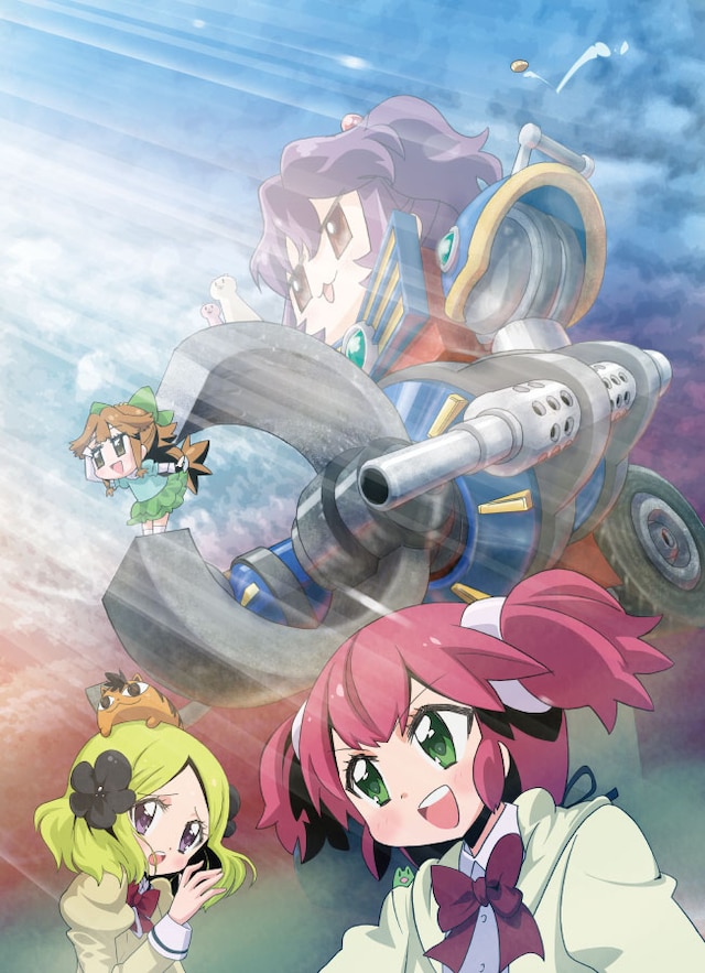 アニメ「不思議なソメラちゃん」キービジュアル