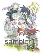 「夜麻みゆき画集 オッツ・キイム幻想」に収録される予定のイラスト。