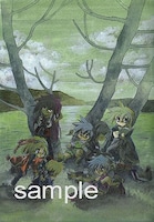 「夜麻みゆき画集 オッツ・キイム幻想」に収録される予定のイラスト。