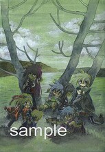 「夜麻みゆき画集 オッツ・キイム幻想」に収録される予定のイラスト。