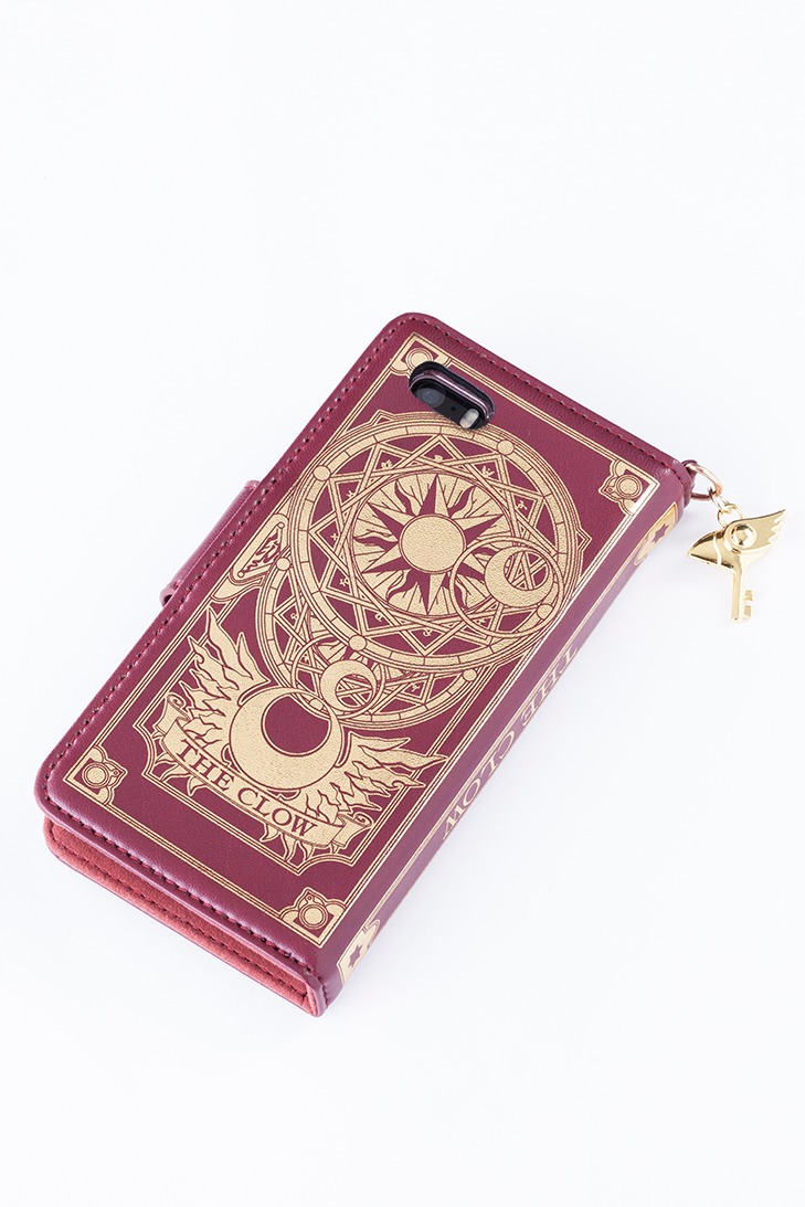 「クロウカードの本ブック型スマートフォンケース（5/5S用）」(c)CLAMP・ShigatsuTsuitachi　CO.,LTD.／講談社