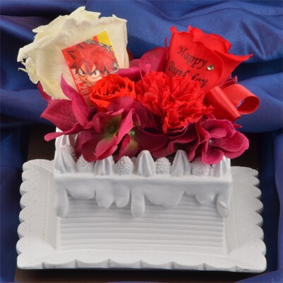 「弱虫ペダル」鳴子章吉の誕生日祝うフォトローズ、デーハーな赤薔薇