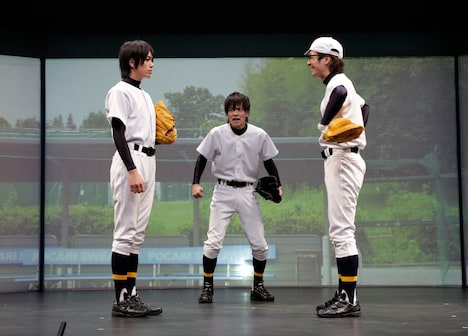 「ダイヤのA The LIVE」ゲネプロの様子。