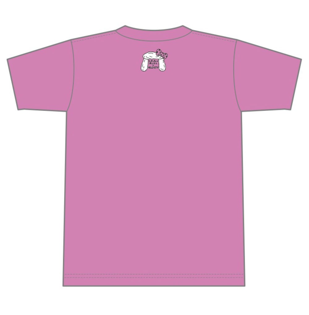 8月15日に販売される「どんどん行こうね」Tシャツの背面。 (c)1975,2015 SANRIO CO,LTD.APPROVAL NO S562213 (c)MIKIO IGARASHI/TAKE SHOBO