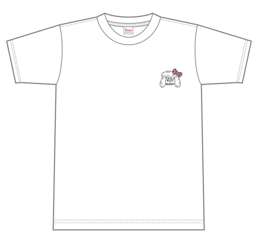 8月14日に販売される「一緒に行こうね」Tシャツ。 (c)1975,2015 SANRIO CO,LTD.APPROVAL NO S562213 (c)MIKIO IGARASHI/TAKE SHOBO