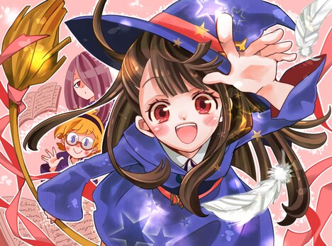 「リトルウィッチアカデミア 月夜の王冠」のカット。(c) Y.YOSHINARI / TRIGGER Inc.