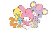 なかよしとマイメロディのコラボイラスト。(c)1976,2015 SANRIO CO.,LTD. (c)しめ子／講談社