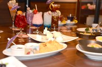 「カフェ＆バー CHARACRO feat. 銀魂」にて販売されるフードとドリンク。