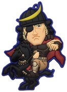 「北斗の拳世紀末ご当地伝説 ラバーマスコット」宮城バージョン。(c)武論尊・原哲夫/NSP 1983