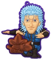 「北斗の拳世紀末ご当地伝説 ラバーマスコット」広島バージョン。(c)武論尊・原哲夫/NSP 1983