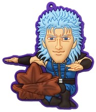 「北斗の拳世紀末ご当地伝説 ラバーマスコット」広島バージョン。(c)武論尊・原哲夫/NSP 1983