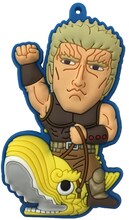 「北斗の拳世紀末ご当地伝説 ラバーマスコット」名古屋バージョン。(c)武論尊・原哲夫/NSP 1983