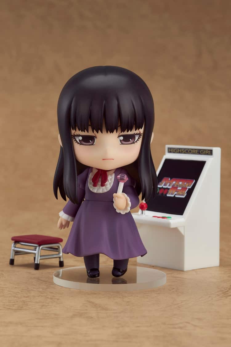 ハイスコアガール ヒロインの大野晶 ゲーム筐体付きでねんどろいど化 コミックナタリー