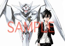 鈴木鈴（GoRA）原作、佐藤ミト漫画、柳瀬敬之メカニックデザイン「誓約のフロントライン」カット