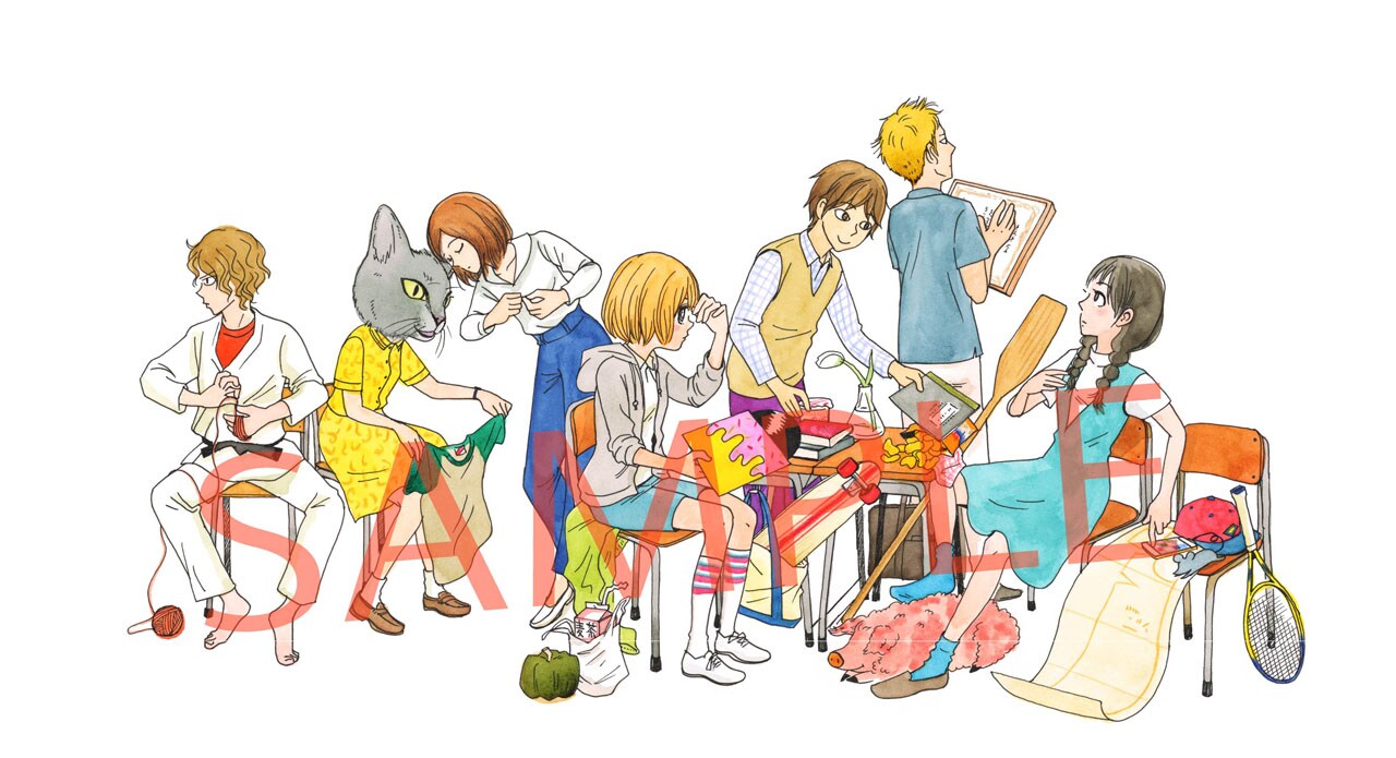 衿沢世衣子「うちのクラスの女子がヤバい」カット