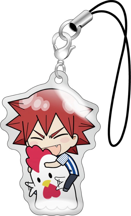 鳴子章吉のメタルチャームストラップ (c)渡辺航（週刊少年チャンピオン）/劇場版弱虫ペダル製作委員会