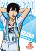 クリアファイルの柄。(c)渡辺航(週刊少年チャンピオン)/劇場版弱虫ペダル製作委員会