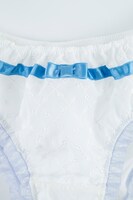 「ヱヴァンゲリヲン新劇場版」ランジェリーセットの綾波レイモデル。