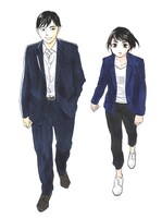 里見偲と猪熊夕貴。